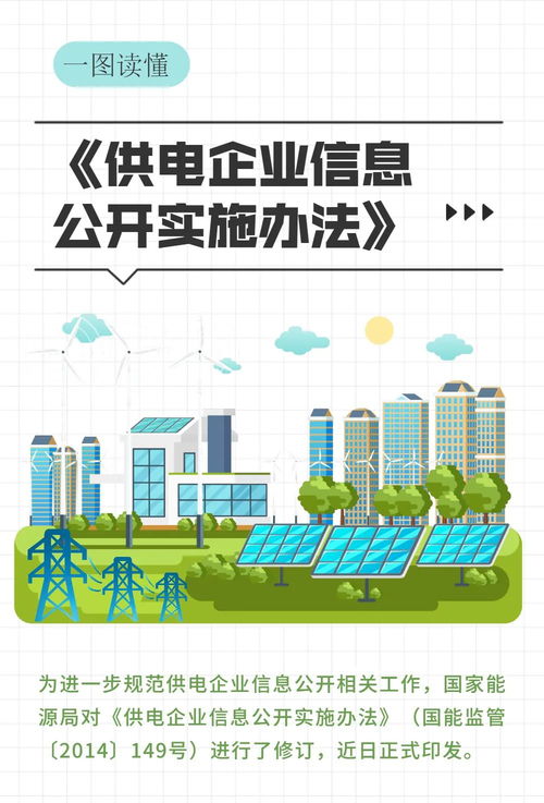 一圖讀懂｜供電企業信息公開實施辦法與信息咨詢服務